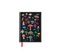 Anna Stead: Mushrooms & Fungi 2027 Luxury Pocket Diary Planner - Week to View: Original Flame Tree Publishing-Pocket Diary [Taschenkalender]