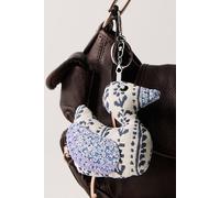 Anna Sui Animal Bag Charm at Free People in Denim - female