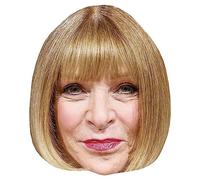 Anna Wintour (Lipstick) Celebrity Mask, Flat Card Face, Fancy Dress Mask