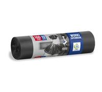 ANNA ZARADNA ST-AZ-001989 Rubbish Bags Tear-Resistant Super Strong 160 L | Pack of 10 | Rubbish Bags for Household Waste Office Made of Thick LDPE