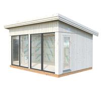 Annabel (4.5x3.3m | 13.4m2) Nordic Garden House - Designed To Be Insulated