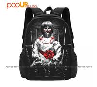 Annabelle 3 Comes Home Horror Movie Backpack Large Capacity Hot Shoe Bag Sports Bag Outdoor Running