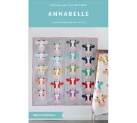 Annabelle Cow Quilt Pattern - Cotton and Joy Patterns - A Confident Beginner Quilt Pattern - precut Friendly
