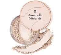 Annabelle Minerals - Matte Mineral Foundation with SPF - Natural Ingredients - Long Lasting Matte - Smooth Skin & Natural Look - Sun Protection 10 SPF - For All Skin Types - Vegan - Golden Fair 10g