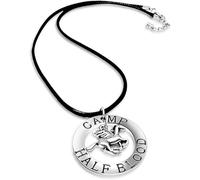 ANNABETH Chase Percy Jackson Camp Half Blood Pegasus Circle Necklace
