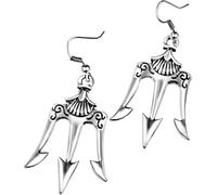 ANNABETH Chase Percy Jackson Camp Half Blood Poseidon Trident Earrings
