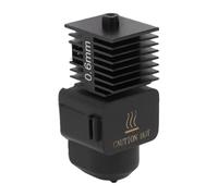 Annadue 0.6mm Hardened Steel Hotend, All Metal One Piece Nozzle, Pre Assembled Modular Design with Silicone Sock for 3D Printer (1 piece)