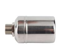 Annadue 1/2in Floating Ball Valve, Stainless Steel Automatic Water Control Valve for Water Tank Sink Tower, Float for Pools