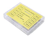Annadue 1.5mm 0.06in Arrow Storage Case Spring Bars Watch Strap Link Pins Repair Tool for Watch Band Connection - Durable Alloy, Anti-Rust, 10-Pack