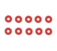 Annadue 10 Pcs Screw Caps with Gaskets for Spinning Reel | Reel Handle Screw Covers, ABS Metal Build, Under 7000 Series, Spare Repair Kit, Compact Size