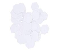 Annadue 100Pcs Patch-Work Template Hex Paper Modelboard Quilting Sewing Craft DIY Stitching Tool for DIY Stitching Enthusiasts 0.6in/0.9in Suitable for Creating Quilt Patterns (22mm Hexagonal)