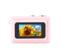 Annadue 1080P 12MP Digital Camera, Portable Mini Video Camera with 0.96in Screen, Type C, 75Min Recording for Kids, Cycling, Mountaineering, Pet Recording (Pink)