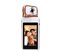 Annadue 1080P 64MP Dual Lens Handheld Camera with 3 Inch Touch Screen | Dual Lens, 180 Rotating Lens, 3 Inch Touchscreen, 10X Zoom, 1080P HD Video, 64MP Photo, Portable Camcorder
