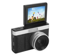 Annadue 1080p HD Camera, 48MP Digital Camera for Teens, Featuring a 2.4 Inch IPS 180° Flip Screen, Autofocus, Built in Flash, Ideal for Photography (Black)