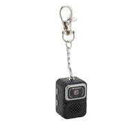 Annadue 1080P Keychain Camera, 2MP Compact Recorder with 64GB Storage, 3 Filters and 60° Lens, 200mAh Rechargeable Battery, Type C OTG Transfer, Wrist Neck Portable Design (Black)