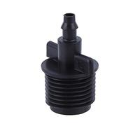 Annadue 10Pcs 1/2 Barb Tubing Adapter for 4/7mm Drip Irrigation Capillary Tubing Hose, Barbed Fitting for 1/2 Inch Hose