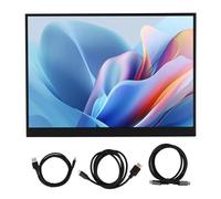 Annadue 11 Inch Portable Monitor 2160 * 1440 IPS External Screen for Phone Laptop, Plug and Play Second Monitor with Built in Speakers (With Case)