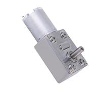 Annadue 12V Micro DC Gear Motor, Large Torsion Speed Reduction (50)