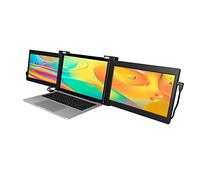 Annadue 13.3in FHD 1080P IPS Triple Portable Monitor, Laptop Extension Dual Screen, Compatible