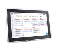 Annadue 15.6 Inch Smart Digital Calendar, 1920×1080 Touchscreen Interactive Display for Family Schedules, Family Planner & Calendar Digital Picture Frame with Art Gallery Mode (UK)