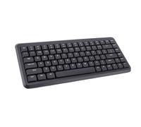 Annadue 2.4G Wireless Keyboard, 105 Key Full Size Silent Scissor Switch Keyboard with Numeric Keypad and 12 Multimedia Hotkeys, for PC Laptop (Black)