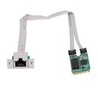 Annadue 2.5G Gigabit Ethernet Network Card M.2 E Key RJ45 Port with Energy Saving Function for Desktop Laptop Industrial Control PC