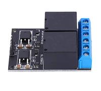 Annadue 2 Channel Bistable Self Locking Relay Module, DC 6-24V