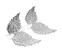 Annadue 2 Pcs Kids Wing Costume with Clear 3D Pattern Fabric Cosplay
