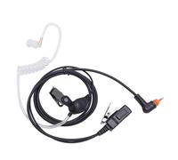 Annadue 2 Way Radio Earpiece with Microphone, G Shape Ear Hanger, Noise Cancelling, PTT Key, Compatible with SL Series TLK100 Radios, for Security and Event Staff