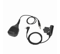 Annadue 2 Way Radio Shoulder Mic 7.1mm Hand Mic+U94 PTT with Reinforced Cable, for Motorola GP88 GP300 GP3688 DEP450 EP450