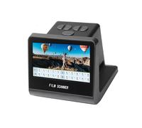 Annadue 22MP Film Scanner with 5in LCD Screen, Built in 16GB Memory, Convert 35mm/110/126/Negatives/Slides to JPEG, No Computer Needed, Fast Scan and Edit