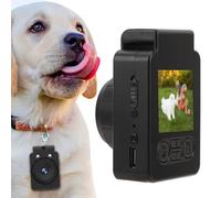 Annadue 2K 1080P Cat Camera, 1.5 Inch Pet Camera with LED Lights, Small Action Cameras with 1 Pair Wrist Straps, 32G Memory Card, 120 Degree Wide Angle Lens