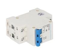 Annadue 2P 40A Miniature Circuit Breaker DIN Rail AC 400V | Dual Pole MCB, PA66 Flame Retardant Shell, Bistable Locking Clip, Residential Office Lighting, Overload Short Circuit