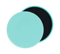 Annadue 2PCS Exercise Sliding Gliding Discs, Fitness Core Slider Sport Full Body Workout (Light Green)