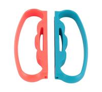 Annadue 2PCS Fitness Boxing Hand Grips for OLED Controller, Boxing Grips with Wrist Straps, Fit Boxing Clasp Accessories Handle for Adults and Children, Enhance Gaming Experience