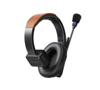 Annadue 2PCS Full-Duplex Wireless Intercom Headset, Talk-2PCS Real-Time Team Communication System with Noise Reduction