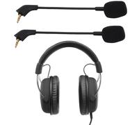 Annadue 2PCS Microphone Replacement for Kingston Cloud Cloud II Cloud Core Headphone, 3.5mm Detachable Game Microphone with Noise Cancelling