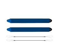 Annadue 2Pcs Stylus Pen for Touch Screens, Cute Ergonomic Stylus Pens with Tethers Replacement for Smartphones, Tablets, Touch Screen Devices (Blue)