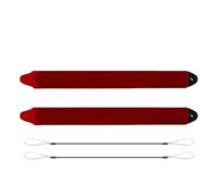 Annadue 2Pcs Stylus Pen, Kids Friendly Touch Screen Tablet Phone Devices, with Detachable Tether, for Learning and Entertainment (Red)