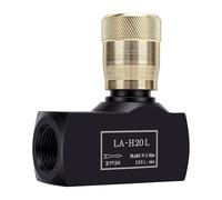 Annadue 3/4" NPT Hydraulic Needle Valve Carbon Steel Bidirectional Control Valve, Precise Adjustment & Leakproof Seal for Industrial Agricultural Hydraulic Systems, 31.5MPa 100L/min