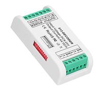 Annadue 3 Channels LED Strip Controller, DMX512 Constant Voltage RGB Decoder, 9-24V Mini LED Decoder for RGB Strip Lights