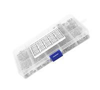Annadue 320pcs M2-M6 Hex Socket Flat Head Screws, 304 Stainless Steel