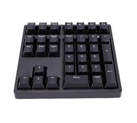 Annadue 34 Keys Numpad Keyboard, 34 Keys PBT Keycaps Red Switch USB Wired Numeric Keypad Mechanical Keyboard with RGB LED Backlit for Laptop Computer Desktop PC