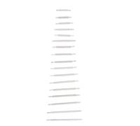 Annadue 340Pcs Watch Pins Steel 1.3mm 10-26mm Diverse Sizes Durable Spring Bar Tool for Watchmaker Watch Repair Kit Replacement Parts
