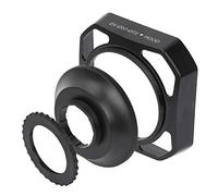 Annadue 37mm 72mm DV Camera Lens Hood, Needless Light Stopper Lens Hood with Screw Mount for Camcorder