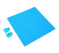 Annadue 3D Design Mat Silicone Template Pad with Finger Caps, Flexible Drawing Mat for 3D Pen, Silicone Design for Printing Drawing