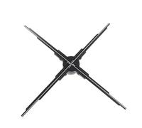 Annadue 3D Hologram Fan, 23.6“ Hologram Projector HD LED Advertising Display with APP, 640pcs LED Beads, 4GB for Business Store Signs,Bar,Party,Halloween,Stage Lights (UK Plug)