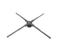 Annadue 3D Hologram Fan 23.6in, Holographic LED Projector with APP WiFi, 4GB Storage 2000x1404 Resolution Advertising Display for Business, Store, Bar, Event (UK Plug)