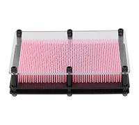 Annadue 3D Pin Art Toy for Kids, Plastic Hand Print Model Cloning Board, Colorful Changeable Creative Boys and Girls, Sensory Press Sculpture Toy for Hands Face Feet, Sturdy (Pink)