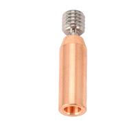 Annadue 3D Printer Throat Nozzle, Bimetal Heat Break Throat Tube, Alloy Red Copper Hotend Replacement for Ender 3, CR10 Compatible Parts